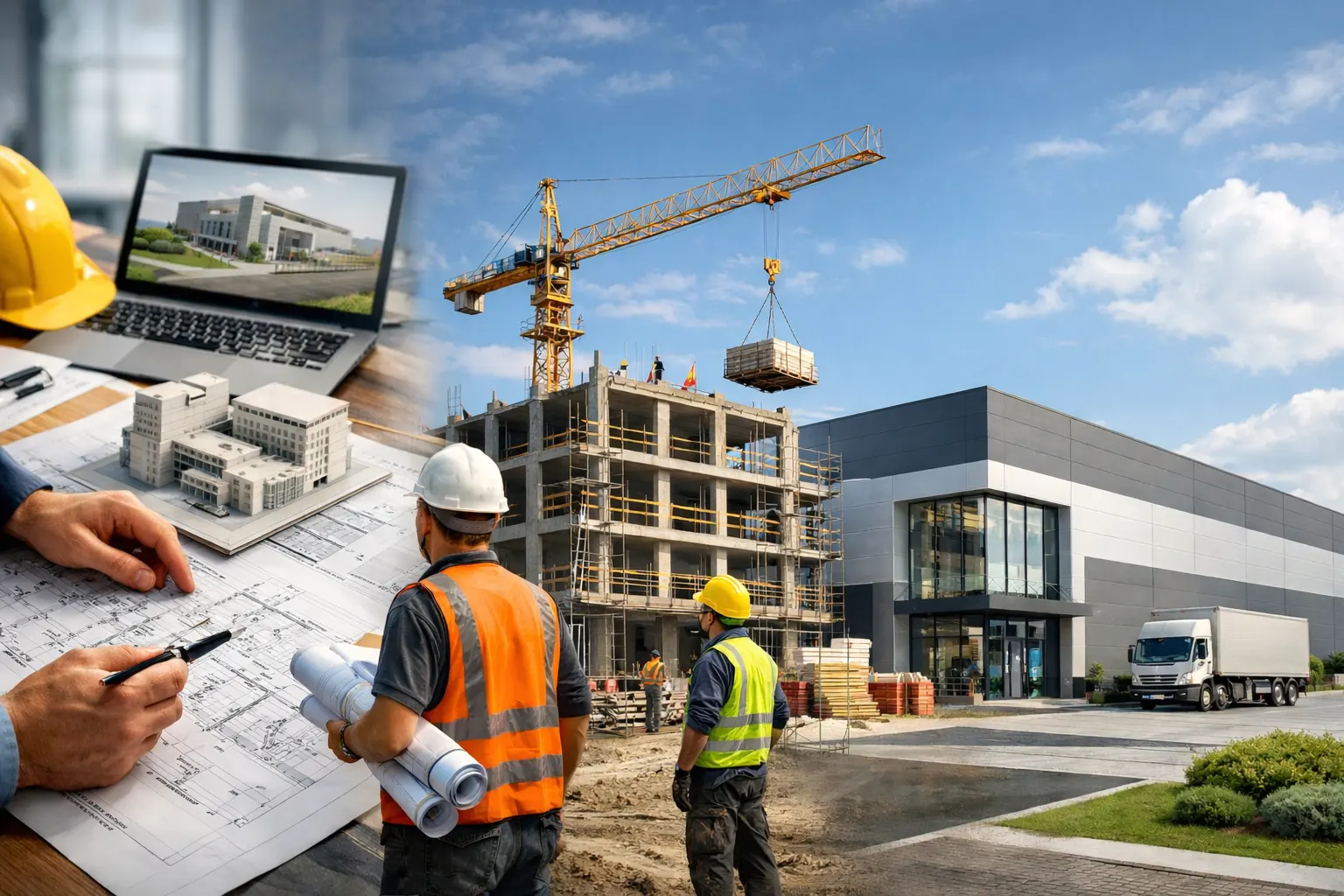 CREALI pilote les projets de bâtiment de A à Z