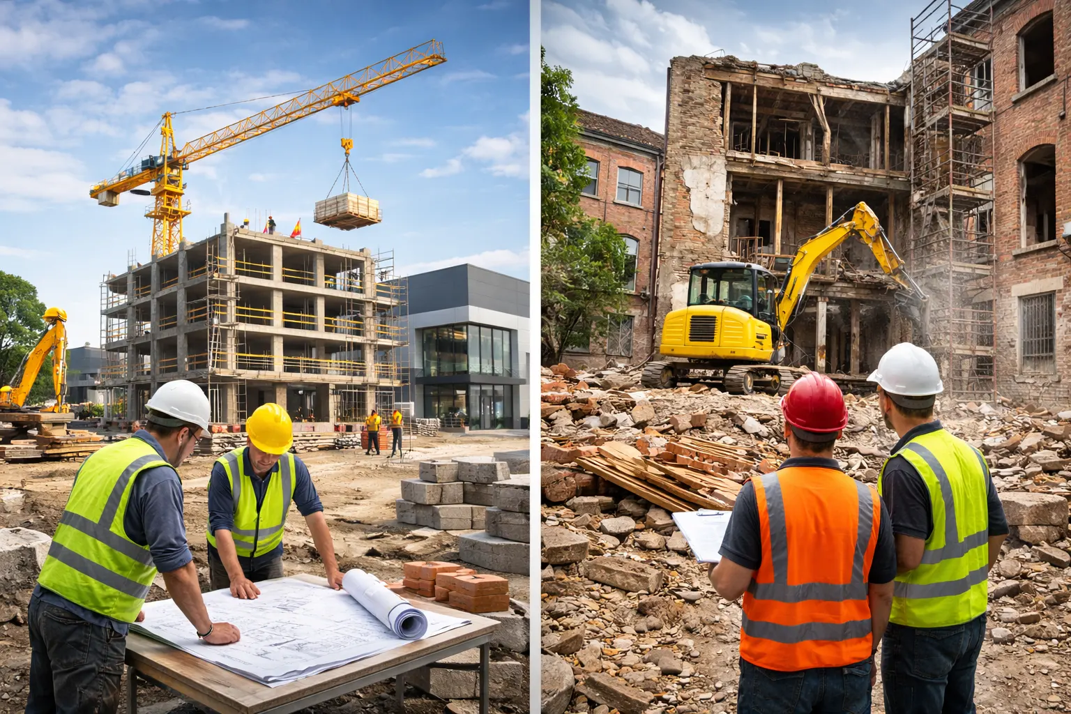 Travaux de construction neuve et de rénovation par CREALI