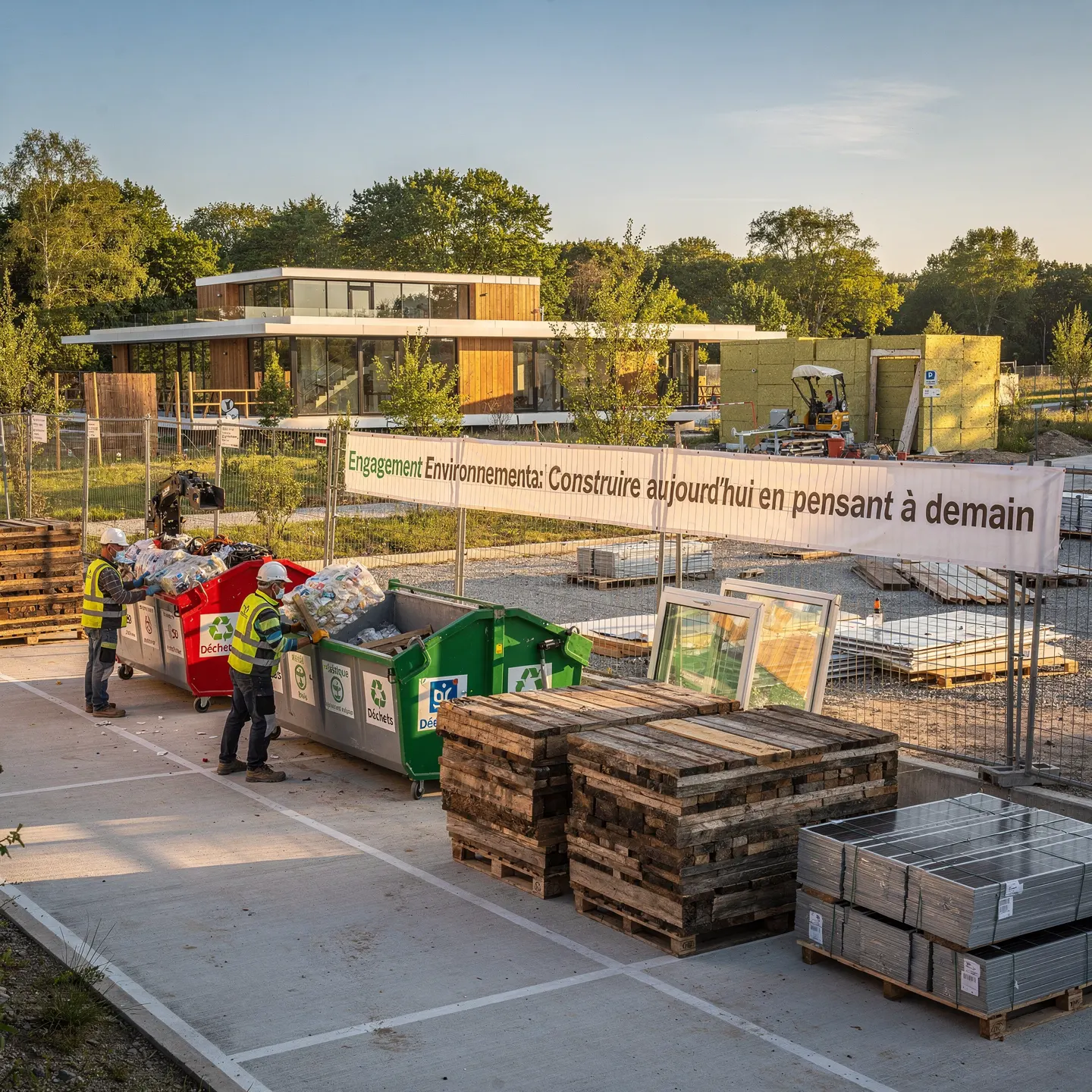 L'engagement environnemental de CREALI dans ses chantiers